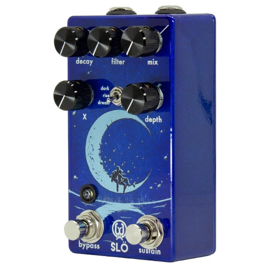 Walrus Audio Slö reverb pedal side profile