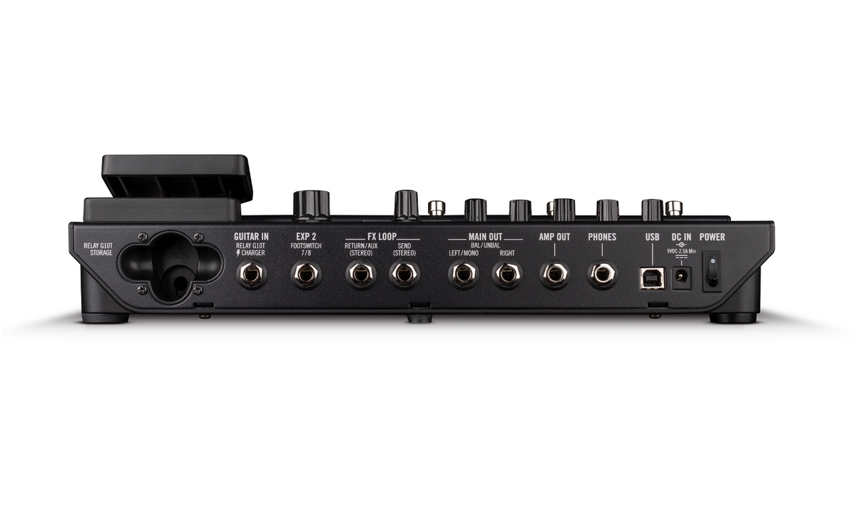 New Line 6 POD Go Wireless with integrated Relay wireless guitar system, black