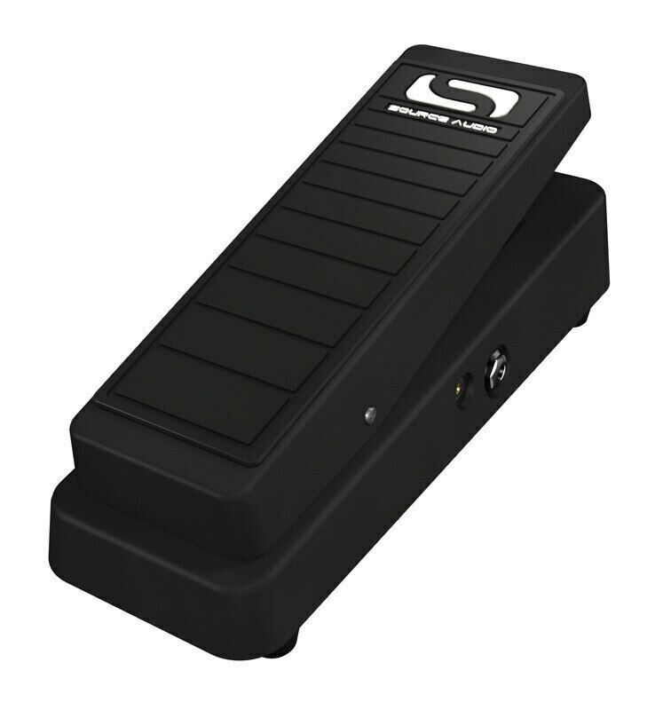 Source Audio SA161 dual expression pedal, black cast aluminum housing