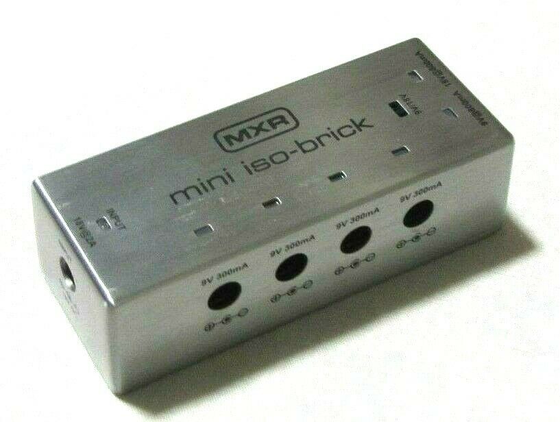 MXR M239 Mini Iso-Brick power supply - silver enclosure with five outputs