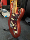 Open Box Fender Player Plus Strat SSS Aged Candy Apple Red, with Bag