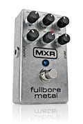 MXR M116 Fullbore Metal silver distortion guitar pedal top view