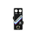 Keeley Compressor Mini pedal — black enclosure, level and comp knobs, front view