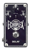 Used MXR EP103 Echoplex Delay pedal, black sparkle enclosure, top view
