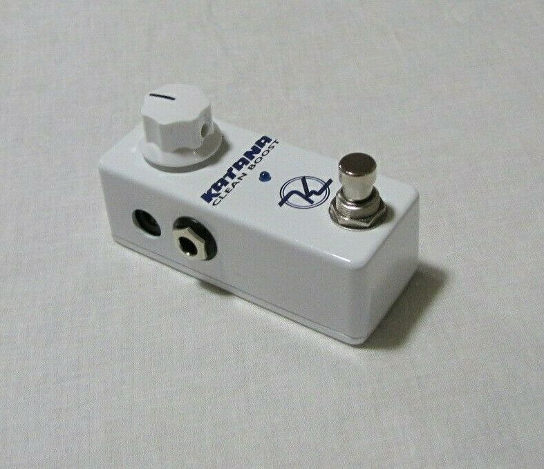 Keeley Katana Mini boost pedal side jack detail