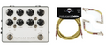 Darkglass Vintage Ultra V2 bass overdrive pedal with included Fender tweed cables