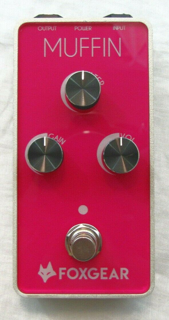 Used Foxgear Muffin Fuzz Guitar Effects Pedal