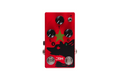 JAM Pedals Red Muck MK.II fuzz pedal — red enclosure, front view
