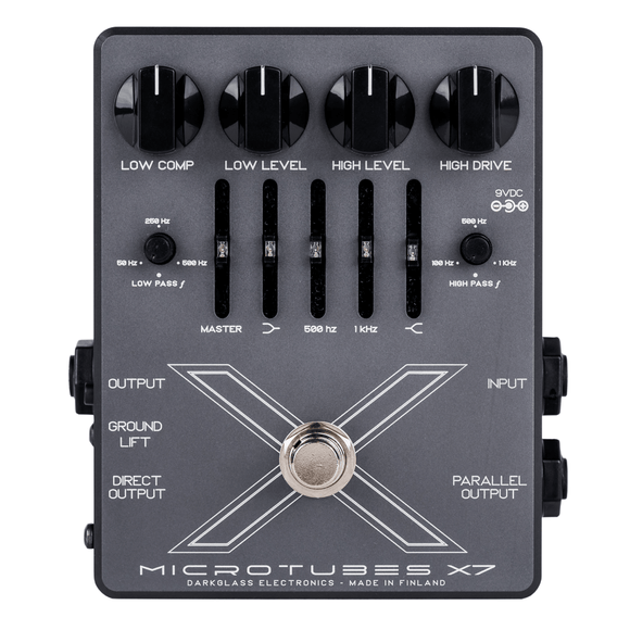 Used Darkglass Microtubes X7 Bass Distortion Pedal