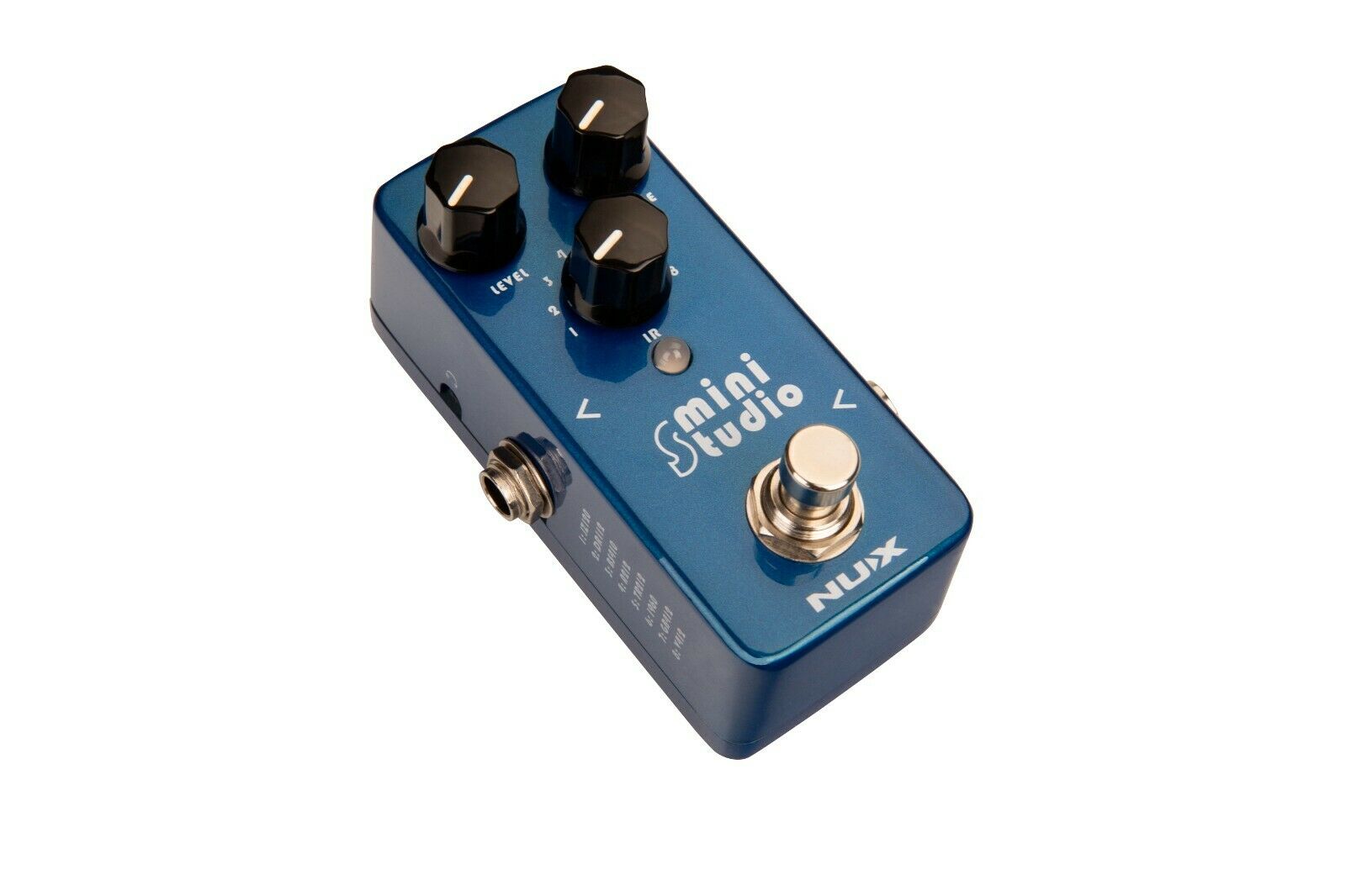NUX Mini Studio NSS-3 IR loader pedal - angled view