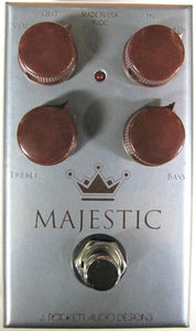 Used J Rockett Audio Designs Majestic Overdrive Guitar Effects Pedal