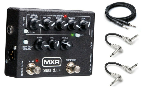 New MXR M80 Bass DI Direct Box Distortion Preamp Bass Guitar Effects Pedal
