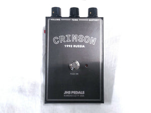 Used JHS Crimson Fuzz Guitar Effects Pedal Legends of Fuzz Series