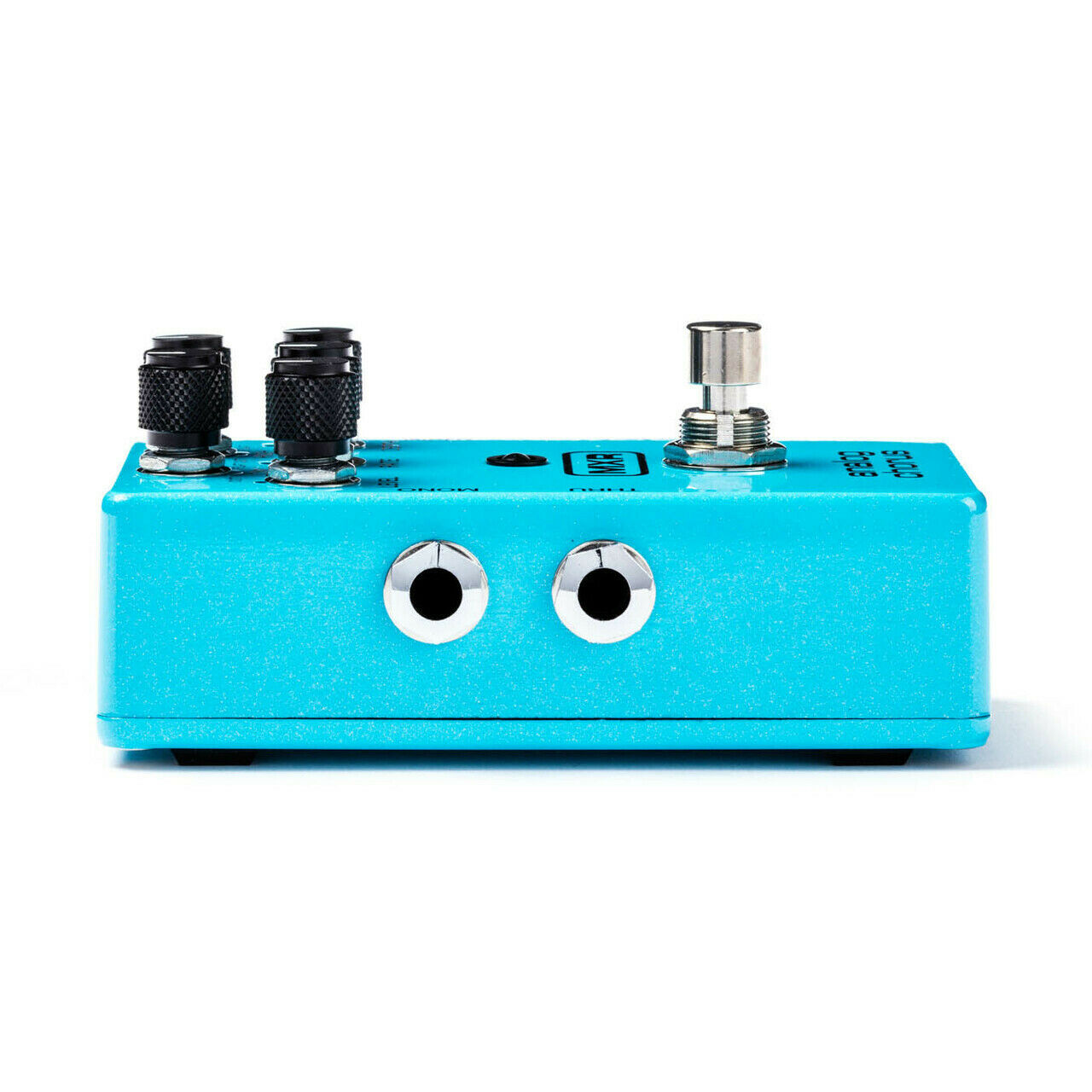 MXR M234 Analog Chorus pedal - side input output jacks
