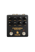 NUX Fireman NDS-5 distortion guitar effects pedal — black enclosure