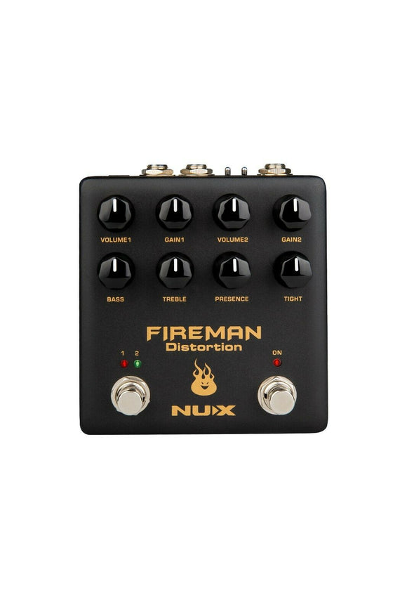 Open Box NUX Fireman NDS-5 Distortion Guitar Effects Pedal
