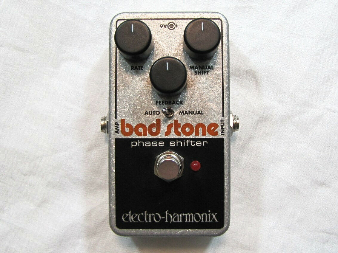Used Electro-Harmonix EHX Bad Stone Analog Phase Shifter Effects Pedal