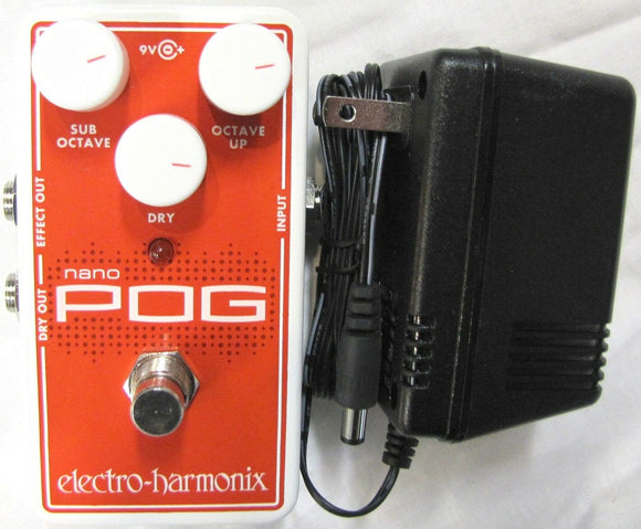 Used Electro-Harmonix EHX Nano Pog Polyphonic Octave Generator Effects Pedal
