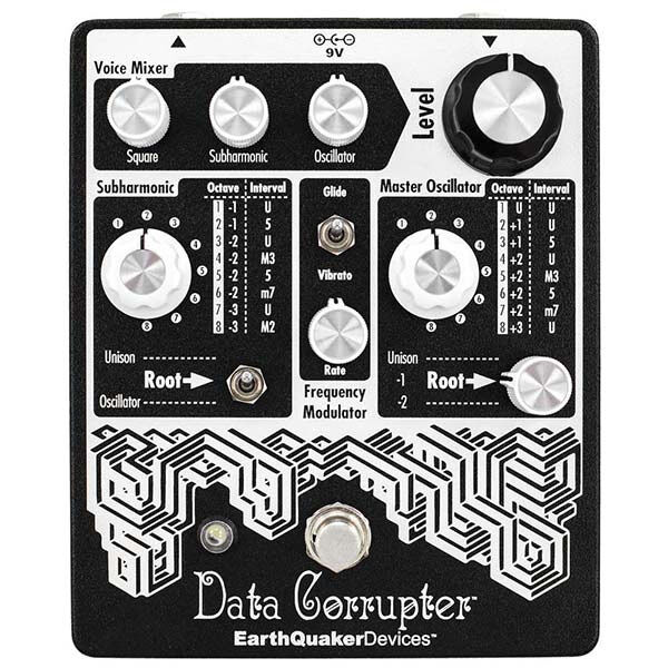Earthquaker Devices Data Corrupter Harmonizing Pedal - Front View