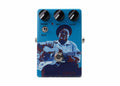 Big Joe Stomp Box B-403 Vintage Overdrive Pedal - Blue Enclosure Front View