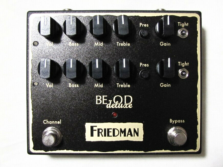 Used Friedman BE-OD Deluxe Overdrive Guitar Effects Pedal