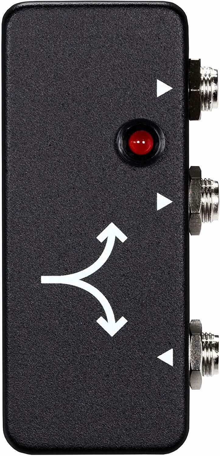 JHS Buffered Splitter Micro pedal — front view showing split signal routing