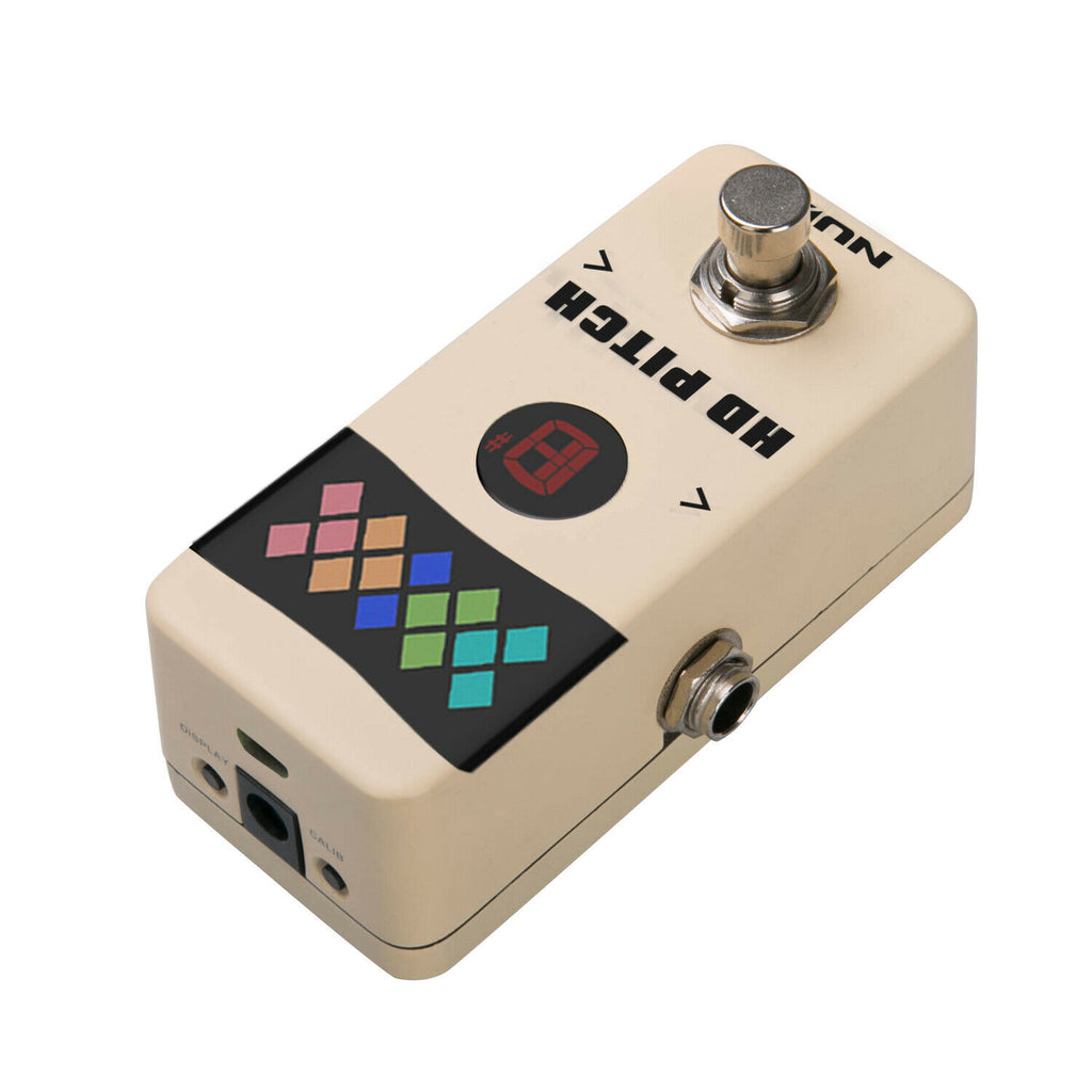 New NUX HD Pitch NTU-2 Guitar Tuner Effects Pedal