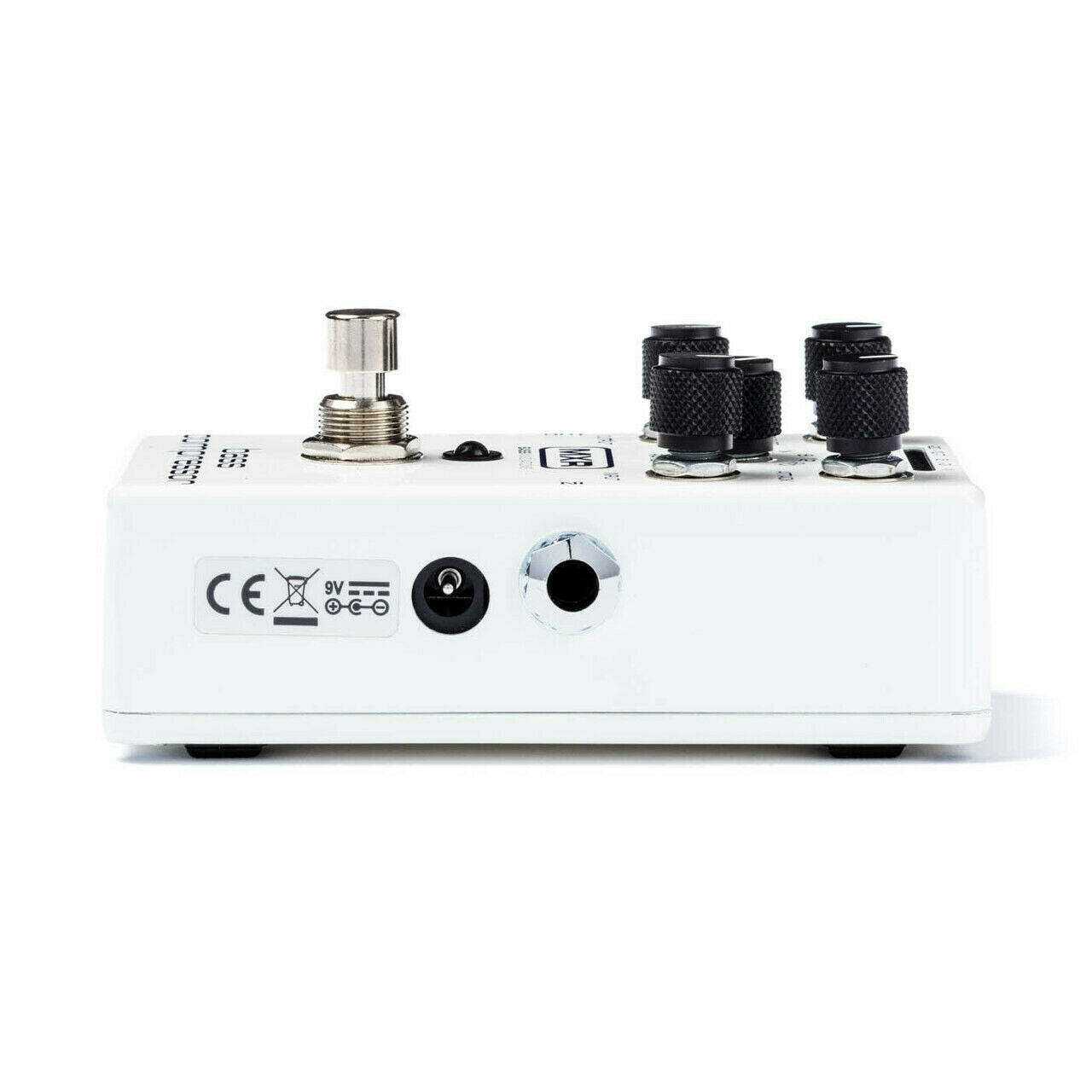 MXR M87 Bass Compressor pedal — angled view