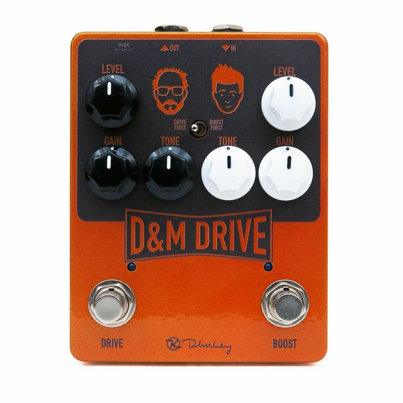 New Keeley D & M Drive Boost and Overdrive Guitar Pedal