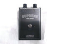 JHS Supreme Fuzz pedal Legends of Fuzz — black enclosure 1972 Japan Univox Super-Fuzz replica
