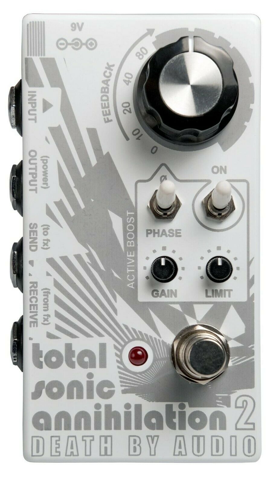 Death By Audio Total Sonic Annihilation 2 looper — black enclosure, main photo