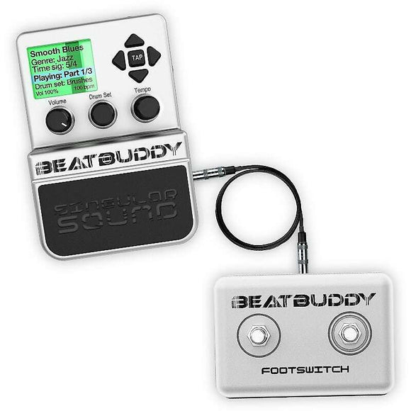 New Singular Sound Beat Buddy Drum Machine w/ Footswitch Guitar Effects Pedal