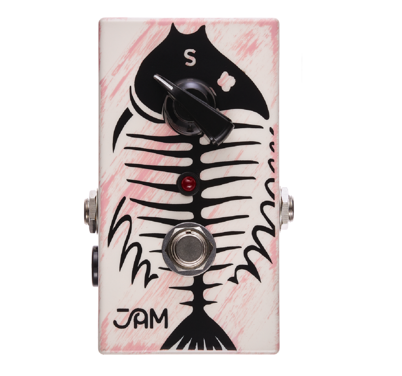 JAM Pedals Ripple 2-stage phaser guitar pedal top view