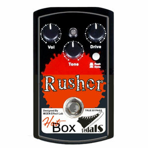 New Hot Box Pedals Canada HB-RS Rusher Distortion Guitar Effects Pedal
