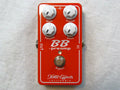 Xotic Effects BB Preamp pedal - red enclosure with white knobs