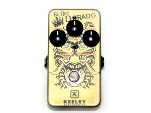 Used Keeley El Rey Dorado Classic Distortion & Overdrive Guitar Effect Pedal