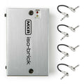 MXR M238 Iso-Brick power supply — silver enclosure with four included patch cables