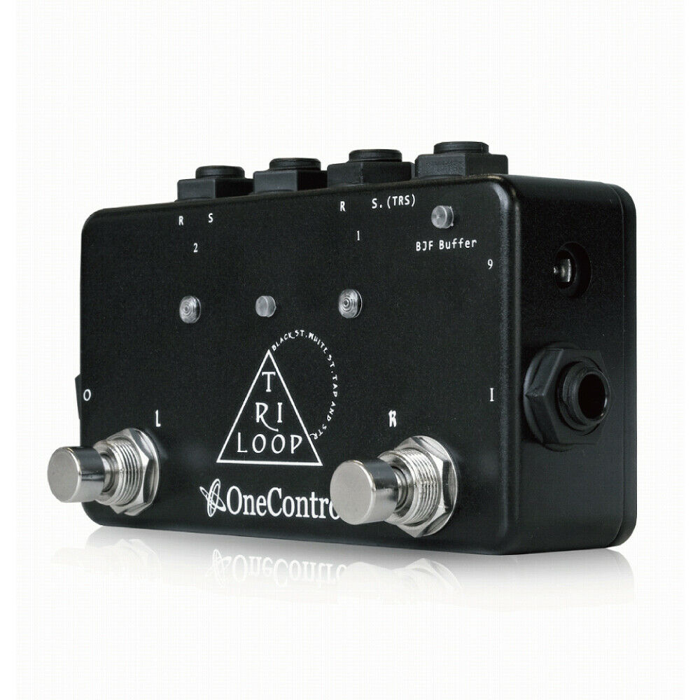 One Control Tri-Loop switcher — rear jack panel view