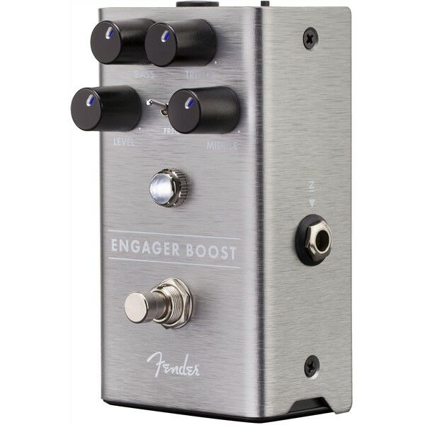 Fender Engager Boost pedal — side jack view