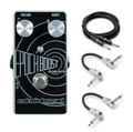 Catalinbread Epoch EP-3 preamp boost pedal — black enclosure with included cables
