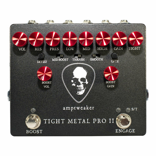 New Amptweaker Tight Metal Pro II Distortion Guitar Effects Pedal
