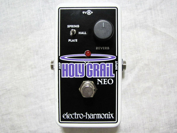 Used Electro-Harmonix EHX Holy Grail Neo Reverb Guitar Effects Pedal