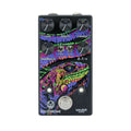 Walrus Audio Polychrome analog flanger pedal — black enclosure with colorful iguana artwork