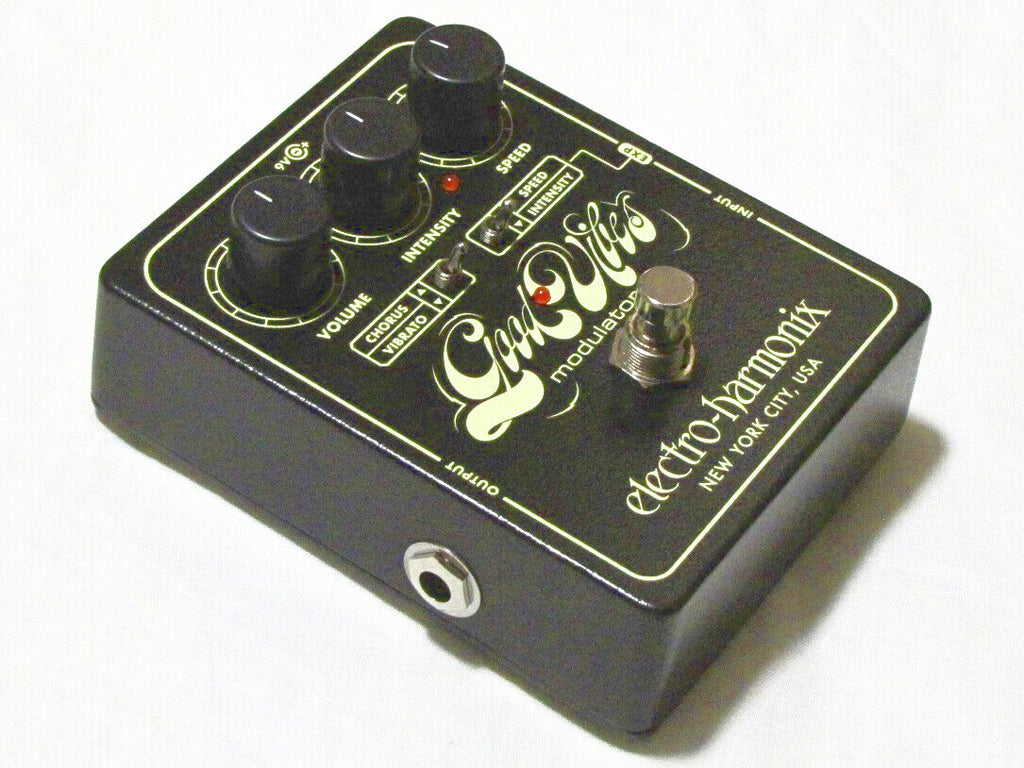 Used Electro-Harmonix EHX Good Vibes Analog Modulator Guitar Effect Pedal