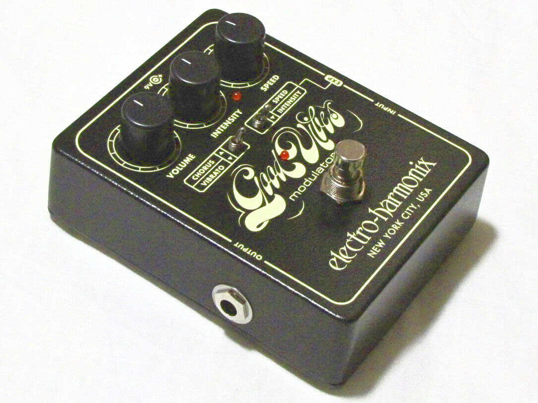 Used Electro-Harmonix EHX Good Vibes Analog Modulator Guitar Effect Pedal