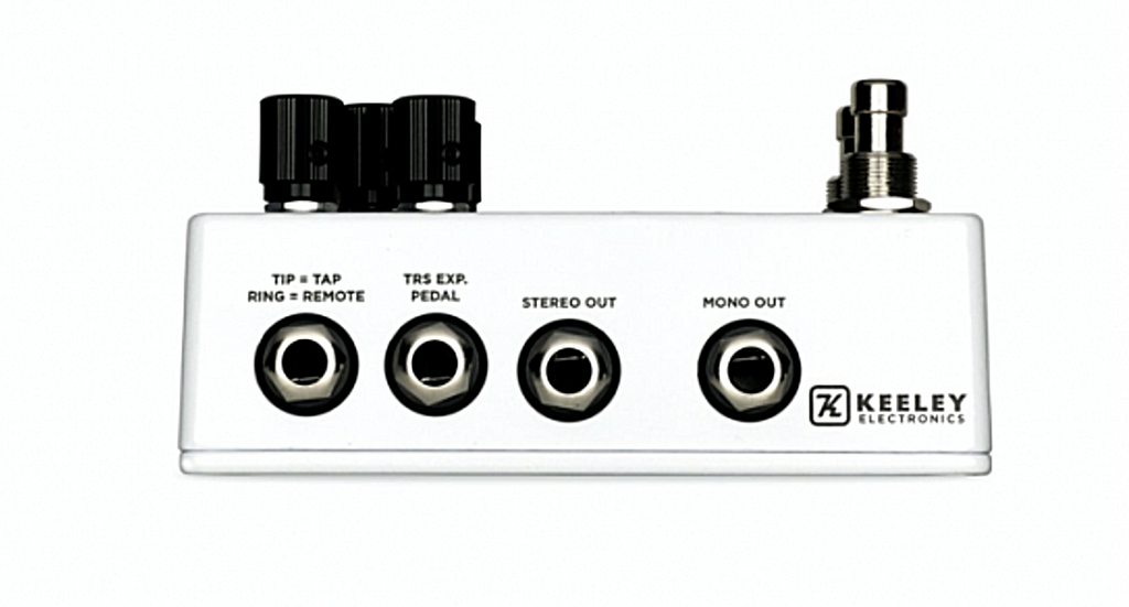 Keeley Eccos delay looper pedal detail view