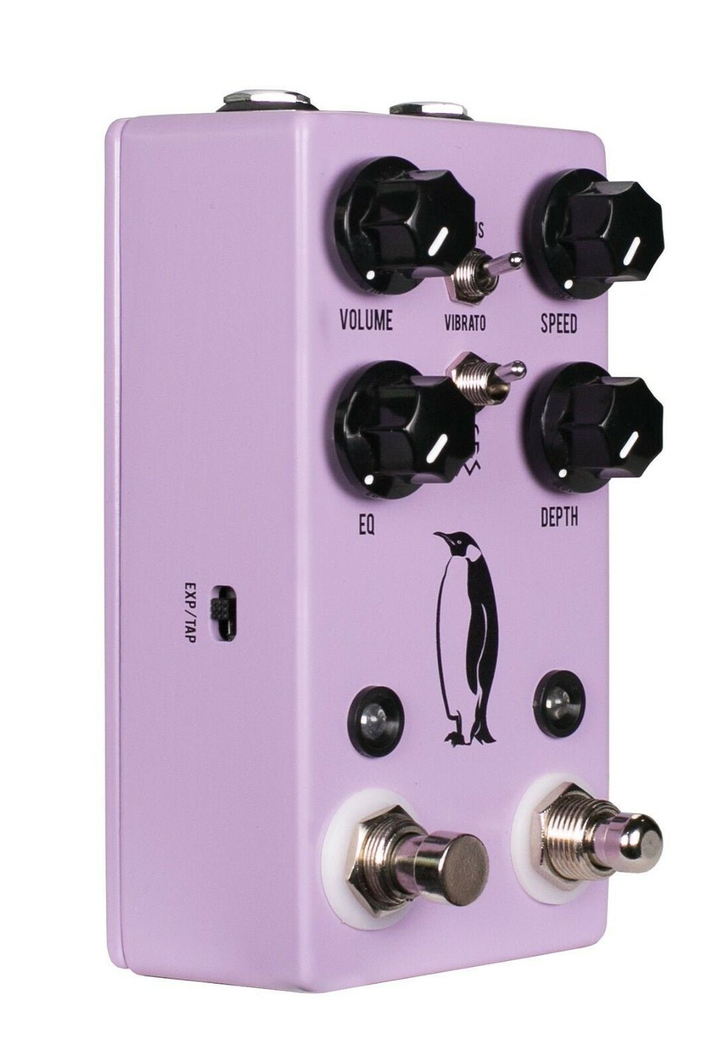 JHS Emperor V2 chorus/vibrato pedal — angled side view