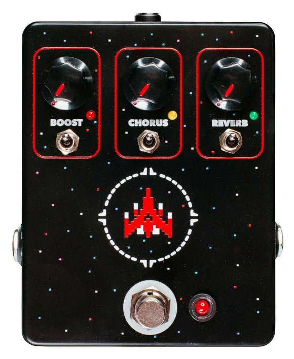 New JHS Space Commander Volume Chorus Reverb Guitar Effects Pedal