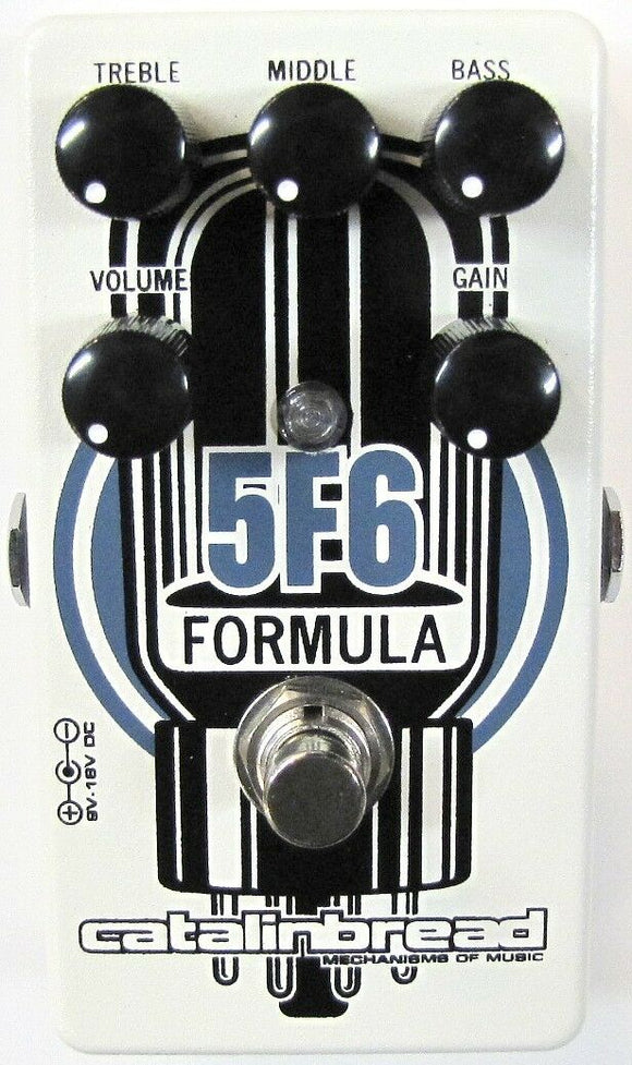 Used Catalinbread Formula 5F6 Tweed Bassman Overdrive Guitar Effects Pedal