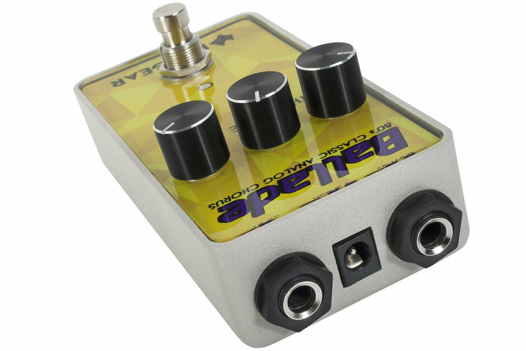 New Foxgear Ballade 80's Analog Chorus Guitar Effects Pedal